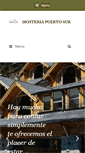 Mobile Screenshot of hosteriapuertosur.com.ar